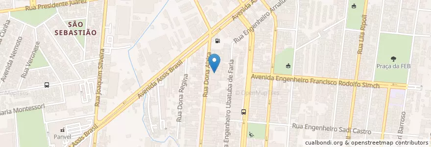 Mapa de ubicacion de DHL - Direções Hidraulicas en Brasilien, Süden, Rio Grande Do Sul, Região Metropolitana De Porto Alegre, Região Geográfica Intermediária De Porto Alegre, Região Geográfica Imediata De Porto Alegre, Porto Alegre.