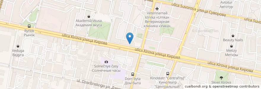 Mapa de ubicacion de Связной 3 en Rusia, Центральный Федеральный Округ, Калужская Область, Городской Округ Калуга.