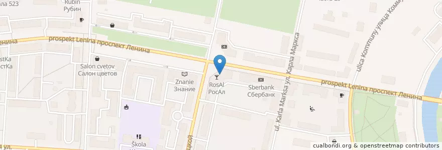Mapa de ubicacion de BullHouse en Russia, Northwestern Federal District, Leningrad Oblast, Saint Petersburg, Колпинский Район, Kolpino.