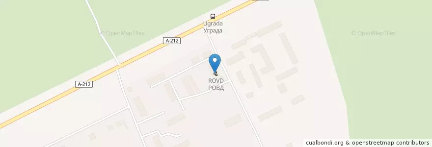 Mapa de ubicacion de РОВД en Russie, District Fédéral Du Nord-Ouest, Oblast De Pskov, Псковский Район, Завеличенская Волость.