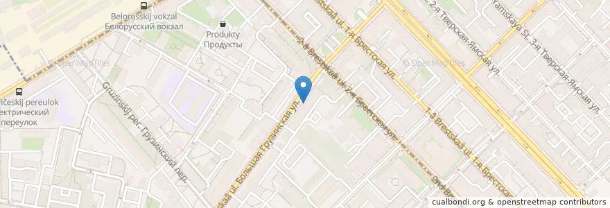 Mapa de ubicacion de Москва 123056 en Rússia, Distrito Federal Central, Москва, Центральный Административный Округ, Тверской Район.