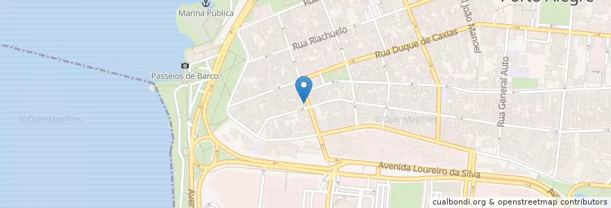 Mapa de ubicacion de Panapaná en البَرَازِيل, المنطقة الجنوبية, ريو غراندي دو سول, Região Metropolitana De Porto Alegre, Região Geográfica Intermediária De Porto Alegre, Região Geográfica Imediata De Porto Alegre, بورتو أليغري.