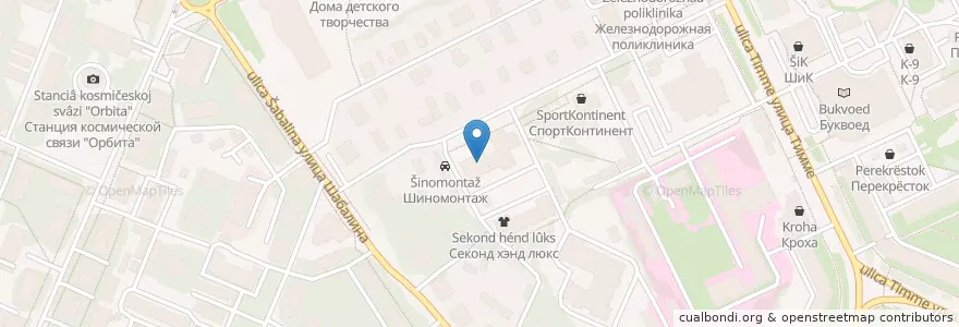 Mapa de ubicacion de Анеста en Russia, Northwestern Federal District, Arkhangelsk Oblast, Primorsky District, Городской Округ Архангельск.
