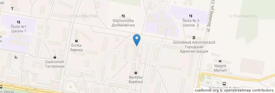 Mapa de ubicacion de Феникс en Rusia, Distrito Federal Central, Óblast De Moscú, Городской Округ Серпухов, Городской Округ Пущино.