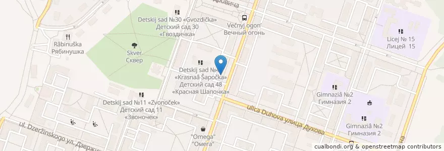 Mapa de ubicacion de Миллениум en Rusia, Приволжский Федеральный Округ, Óblast De Nizhni Nóvgorod, Городской Округ Саров.