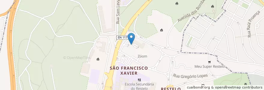 Mapa de ubicacion de Farmácia Fénix en پرتغال, Área Metropolitana De Lisboa, Lisboa, Grande Lisboa, لیسبون, Belém.