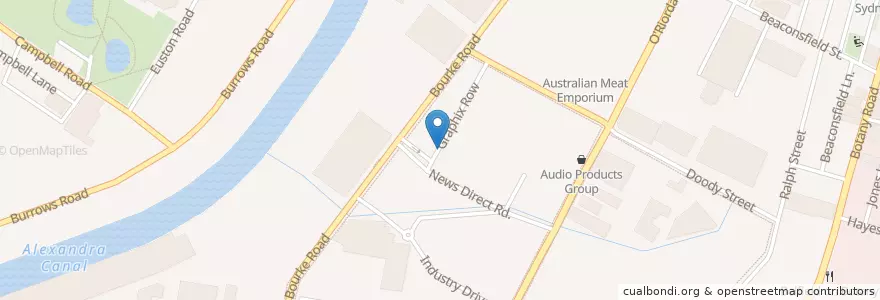Mapa de ubicacion de Self-Serve Fuel en 오스트레일리아, New South Wales, Council Of The City Of Sydney, 시드니.