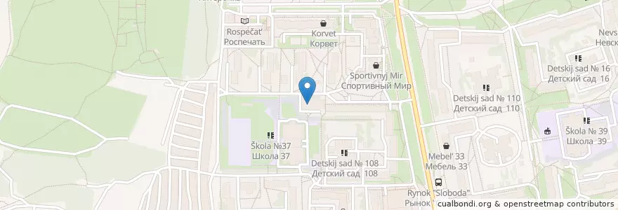 Mapa de ubicacion de Женская консультация, родильный дом №2 en Russia, Central Federal District, Vladimir Oblast, Городской Округ Владимир.