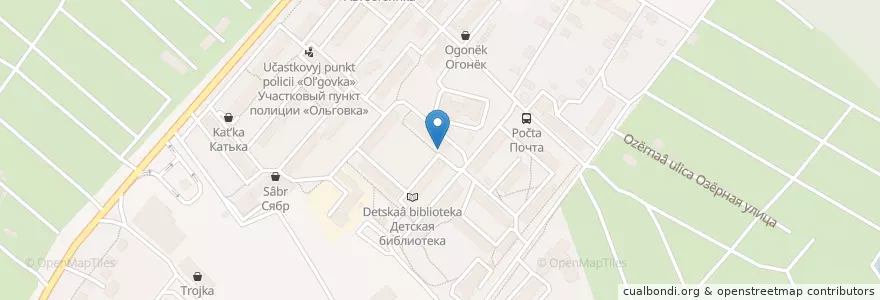 Mapa de ubicacion de Сбербанк en Rusya Federasyonu, Центральный Федеральный Округ, Kaluga Oblastı, Городской Округ Калуга.