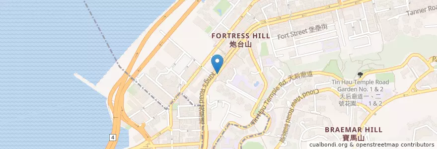 Mapa de ubicacion de 宣道會北角堂 North Point Alliance Church en China, Guangdong, Hong Kong, Pulau Hong Kong, Wilayah Baru, 東區 Eastern District.