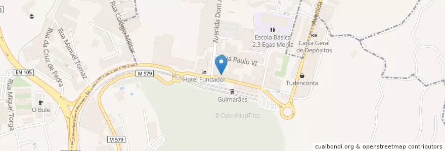 Mapa de ubicacion de Transmontano en Portekiz, Norte, Braga, Ave, Guimarães, Urgezes.