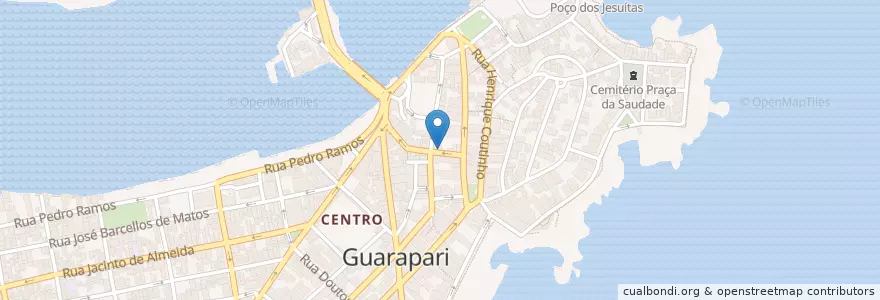 Mapa de ubicacion de Cia & Sabor en ブラジル, 南東部地域, エスピリト サント.