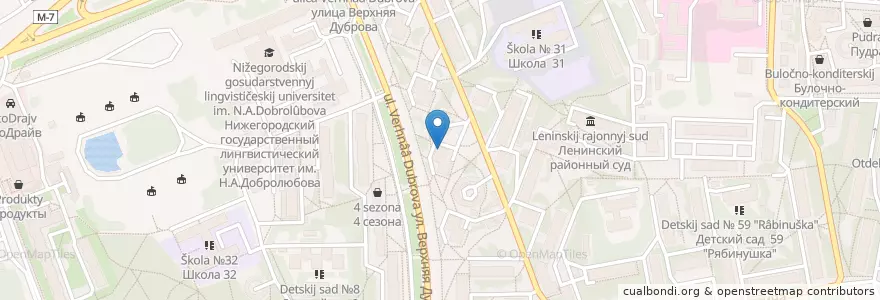 Mapa de ubicacion de Сбербанк en Rússia, Distrito Federal Central, Владимирская Область, Городской Округ Владимир.