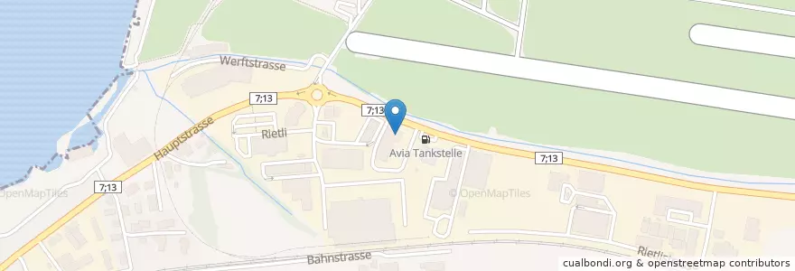 Mapa de ubicacion de Looping en Suisse, Saint-Gall, Wahlkreis Rorschach, Thal.