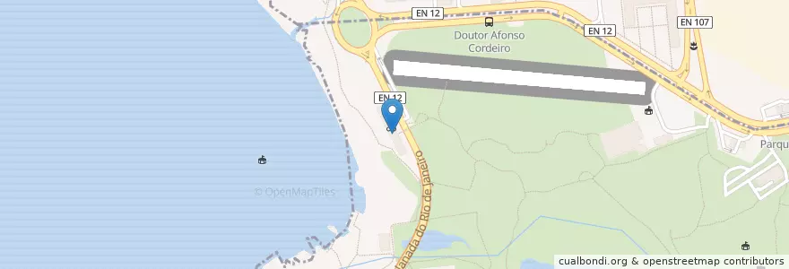 Mapa de ubicacion de Edifício Transparente en Portugal, Norte, Área Metropolitana Do Porto, Porto, Aldoar, Foz Do Douro E Nevogilde.