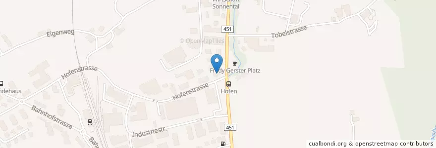 Mapa de ubicacion de Il Brigante en Schweiz/Suisse/Svizzera/Svizra, Sankt Gallen, Wahlkreis St. Gallen, Wittenbach.