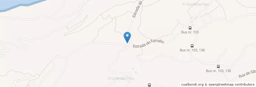 Mapa de ubicacion de Imagem de Nossa Senhora en 포르투갈, Santana, São Jorge.