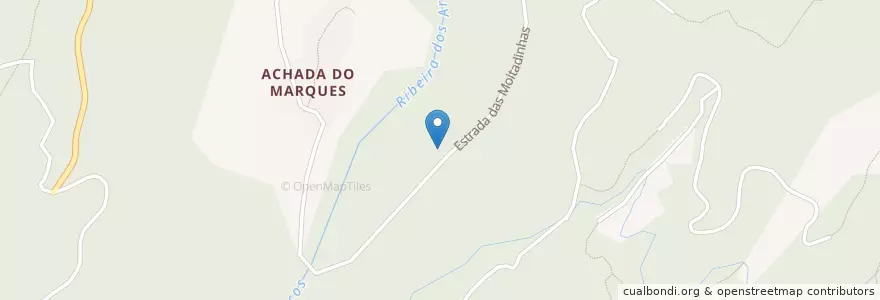 Mapa de ubicacion de Capela das Moitadinhas en Portugal, Santana, Santana.