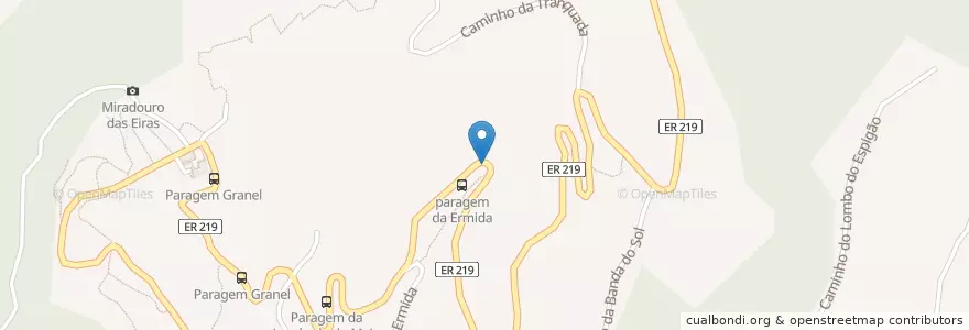Mapa de ubicacion de ilha montanha en 포르투갈, Santana, Ilha.