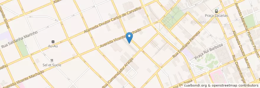 Mapa de ubicacion de Shopping Omar en Бразилия, Южный Регион, Парана, Região Geográfica Intermediária De Curitiba, Região Metropolitana De Curitiba, Microrregião De Curitiba, Куритиба.