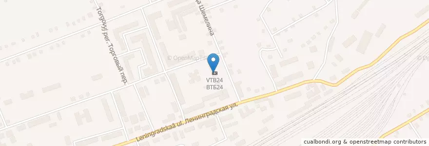 Mapa de ubicacion de ВТБ en روسيا, Дальневосточный Федеральный Округ, كراي عبر البايكال, Карымский Район, Карымское Городское Поселение.