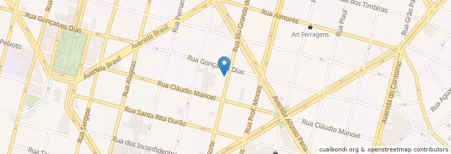 Mapa de ubicacion de Badejo en ブラジル, 南東部地域, ミナス ジェライス, Região Geográfica Intermediária De Belo Horizonte, Região Metropolitana De Belo Horizonte, Microrregião Belo Horizonte, ベロオリゾンテ.