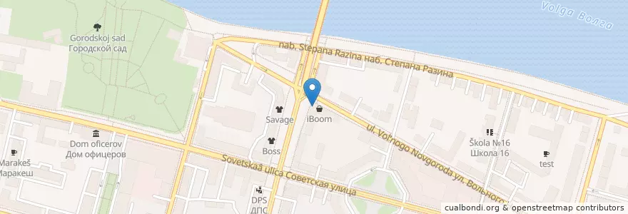 Mapa de ubicacion de GastroPub en Rússia, Distrito Federal Central, Тверская Область, Городской Округ Тверь, Калининский Район.