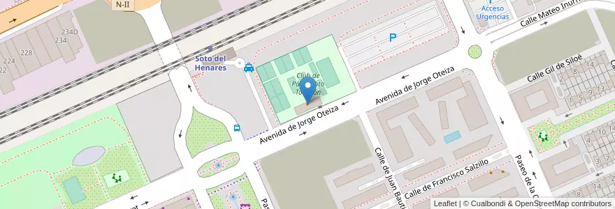 Mapa de ubicacion de 15 treinta Sport Café en Испания, Мадрид, Мадрид, Área Metropolitana De Madrid Y Corredor Del Henares, Torrejón De Ardoz.