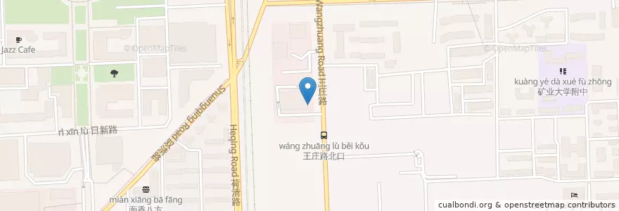 Mapa de ubicacion de MAAN COFFEE en China, Pequim, Hebei, 海淀区.