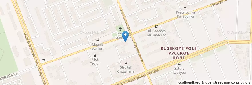 Mapa de ubicacion de ПриватБанк en Russie, District Fédéral Du Sud, Ростовская Область, Городской Округ Таганрог.