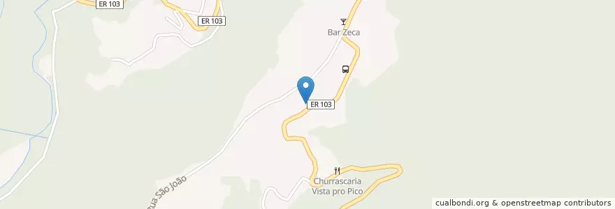 Mapa de ubicacion de Bar o Cedro en Portekiz, Santana, São Roque Do Faial.