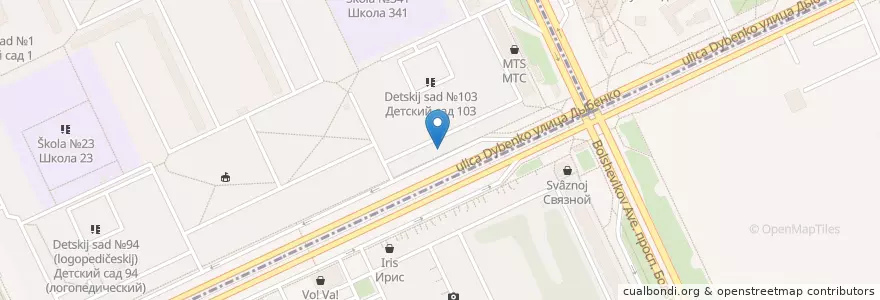 Mapa de ubicacion de Суши Шоп en ロシア, 北西連邦管区, レニングラード州, サンクト ペテルブルク, Невский Район, Невский Округ.