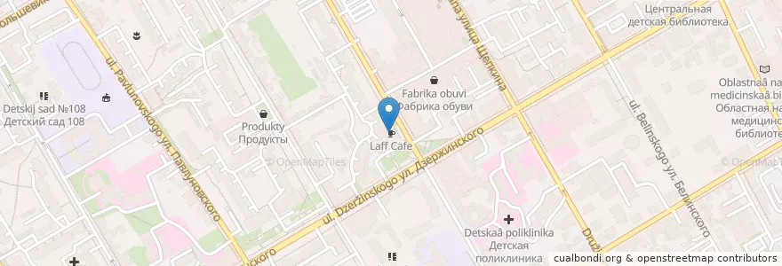 Mapa de ubicacion de Caramel en Russie, District Fédéral Central, Oblast De Koursk, Курский Район, Городской Округ Курск.