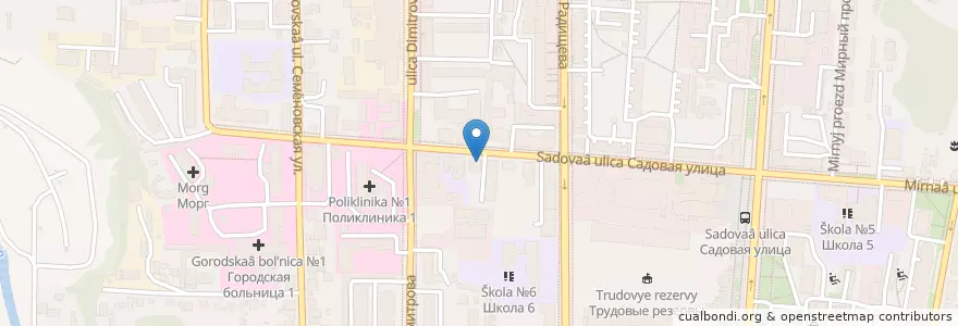 Mapa de ubicacion de Суши Кинг en Rusland, Centraal Federaal District, Oblast Koersk, Курский Район, Городской Округ Курск.