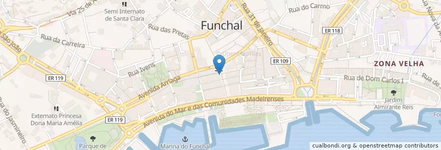 Mapa de ubicacion de Apolo en Portekiz.