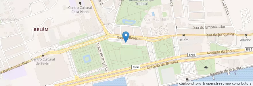 Mapa de ubicacion de Restaurant BemBelem en Portugal, Área Metropolitana De Lisboa, Lissabon, Grande Lisboa, Belém.