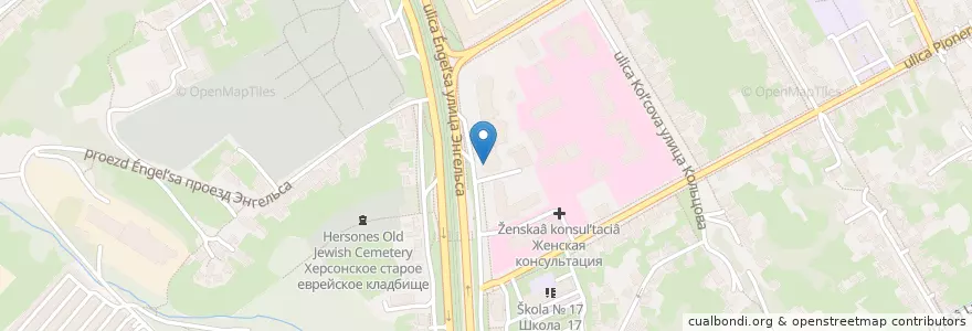 Mapa de ubicacion de Огонёк en Rússia, Distrito Federal Central, Oblast De Kursk, Курский Район, Городской Округ Курск.