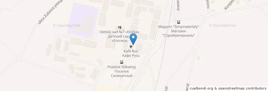 Mapa de ubicacion de Русь en Rusland, Приволжский Федеральный Округ, Нижегородская Область, Навашинский Городской Округ.