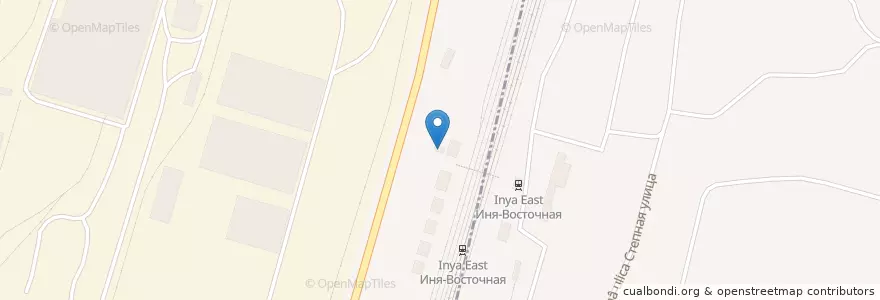 Mapa de ubicacion de Почта России 630517 en ロシア, シベリア連邦管区, ノヴォシビルスク州, ノヴォシビルスキー地区, Станционный Сельсовет.