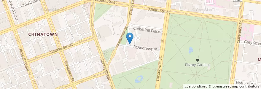 Mapa de ubicacion de Mr. Tod en Australien, Victoria, City Of Melbourne.