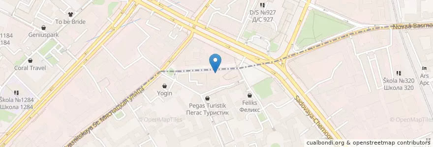 Mapa de ubicacion de Столичные аптеки en Russland, Föderationskreis Zentralrussland, Moskau, Zentraler Verwaltungsbezirk, Красносельский Район.