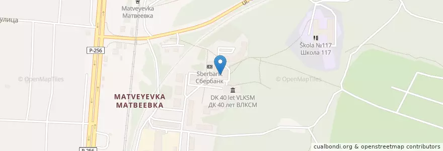 Mapa de ubicacion de Отделение связи №630059 en ロシア, シベリア連邦管区, ノヴォシビルスク州, ノヴォシビルスク管区.