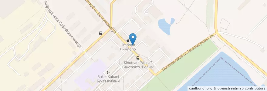 Mapa de ubicacion de Отделение связи №630056 en ロシア, シベリア連邦管区, ノヴォシビルスク州, ノヴォシビルスク管区.