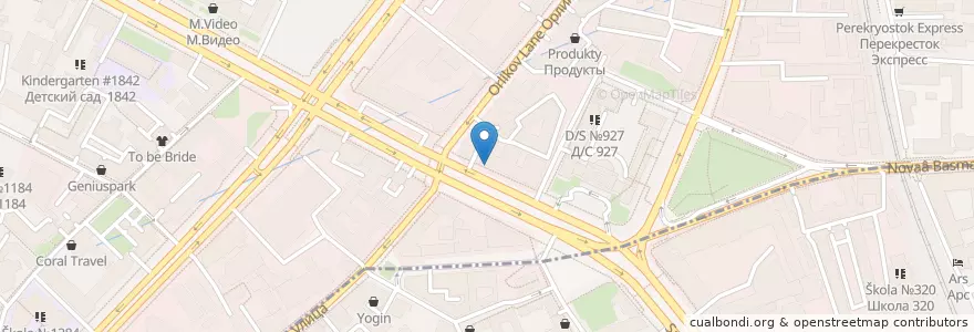 Mapa de ubicacion de Deutsche Welle en Russia, Distretto Federale Centrale, Москва, Центральный Административный Округ, Красносельский Район.