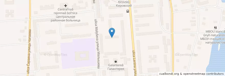 Mapa de ubicacion de Стоматологическая клиника en Russia, Ural Federal District, Sverdlovsk Oblast, Горнозаводской Управленческий Округ, Nevyansky District.