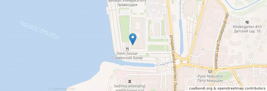 Mapa de ubicacion de Столовая администрации en Russia, Siberian Federal District, Tomsk Oblast, Tomsk Municipal Region, Городской Округ Томск.