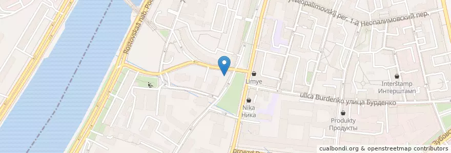 Mapa de ubicacion de Modus en Russia, Distretto Federale Centrale, Москва, Центральный Административный Округ, Район Хамовники.
