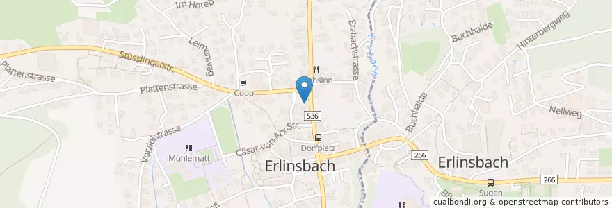 Mapa de ubicacion de Andy's Place en Schweiz/Suisse/Svizzera/Svizra, Aargau, Erlinsbach (Ag), Bezirk Gösgen, Erlinsbach (So).
