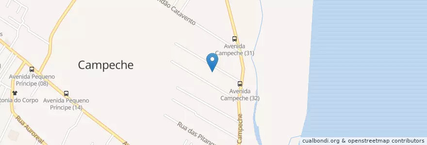 Mapa de ubicacion de Igreja Batista do Campeche en Brasile, Regione Sud, Santa Catarina, Microrregião De Florianópolis, Região Geográfica Intermediária De Florianópolis, Florianópolis.