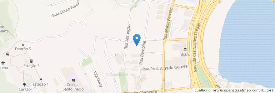 Mapa de ubicacion de Hospital Samaritano en ブラジル, 南東部地域, リオ デ ジャネイロ, Região Metropolitana Do Rio De Janeiro, Região Geográfica Imediata Do Rio De Janeiro, Região Geográfica Intermediária Do Rio De Janeiro, リオデジャネイロ.